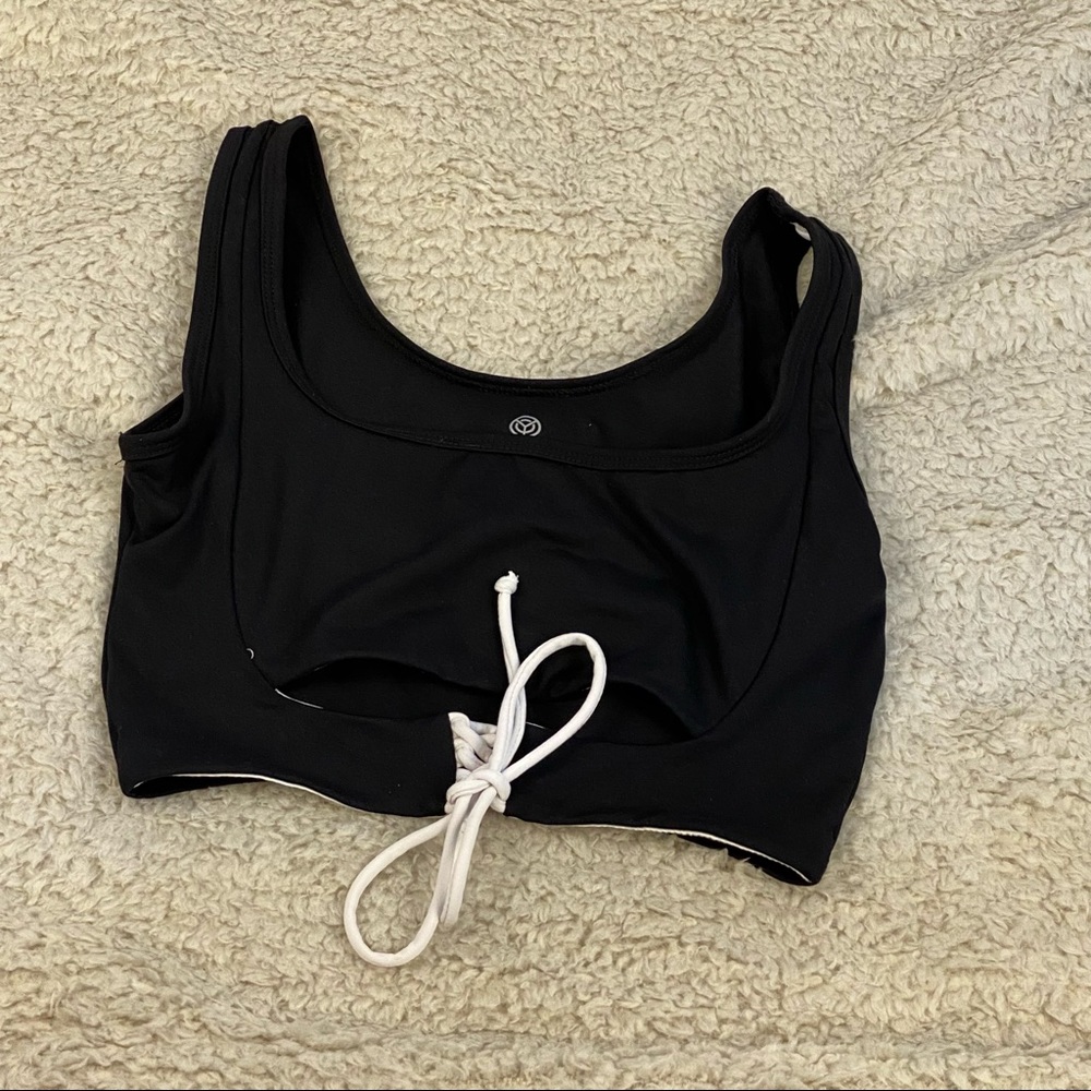 Year of Ours lace up sports bra